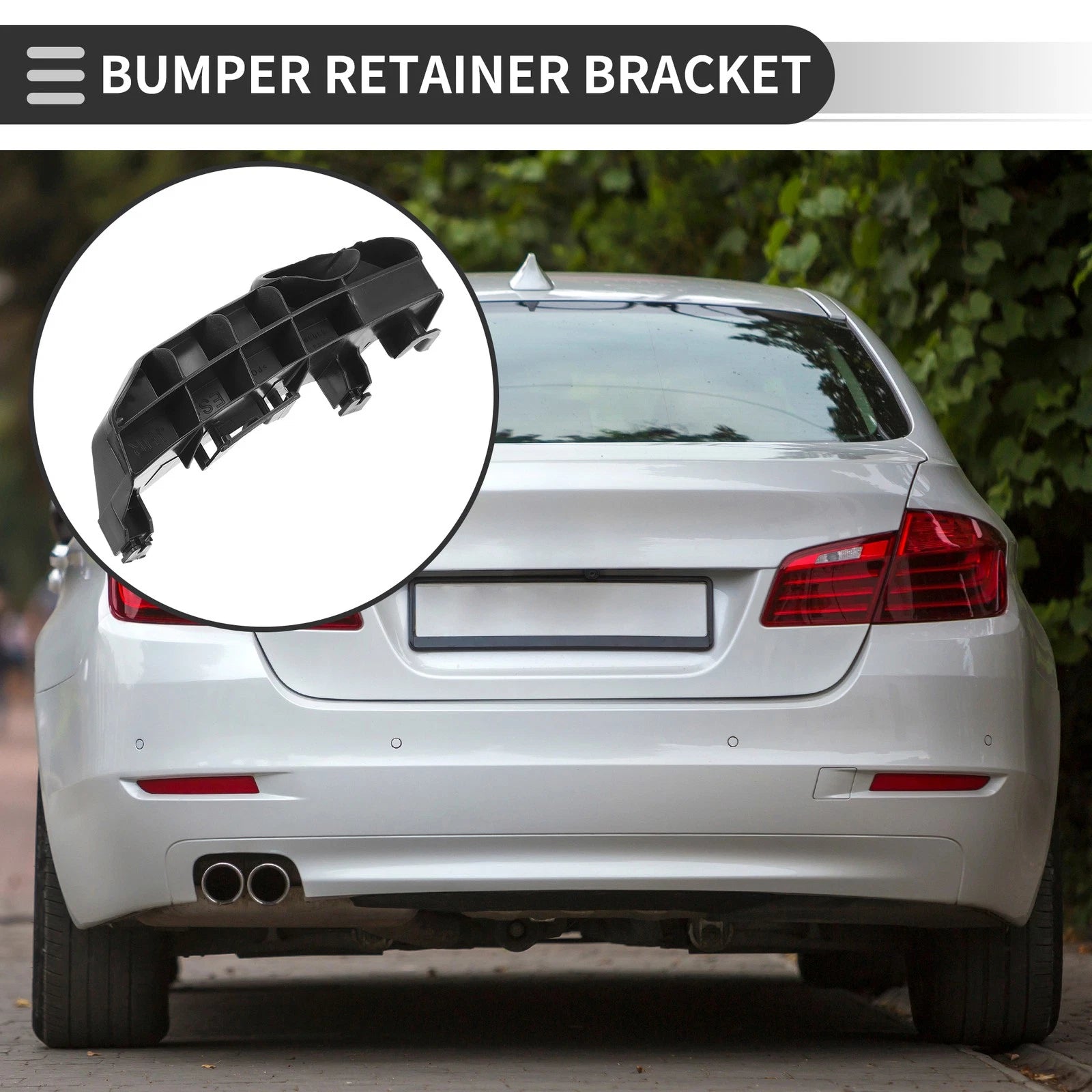 Right Rear Bumper Retainer Bracket Replacement for Lexus ES300h (2013–2018)
