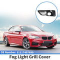 Front Left Fog Light Grill Replacement for BMW 2 Series (2017–2020)