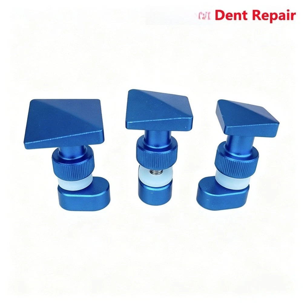 Aluminum Alloy Car Dent Repair Kit - 2x Pull Tabs (3x3cm, 2.5x2.5cm, 2x2cm)