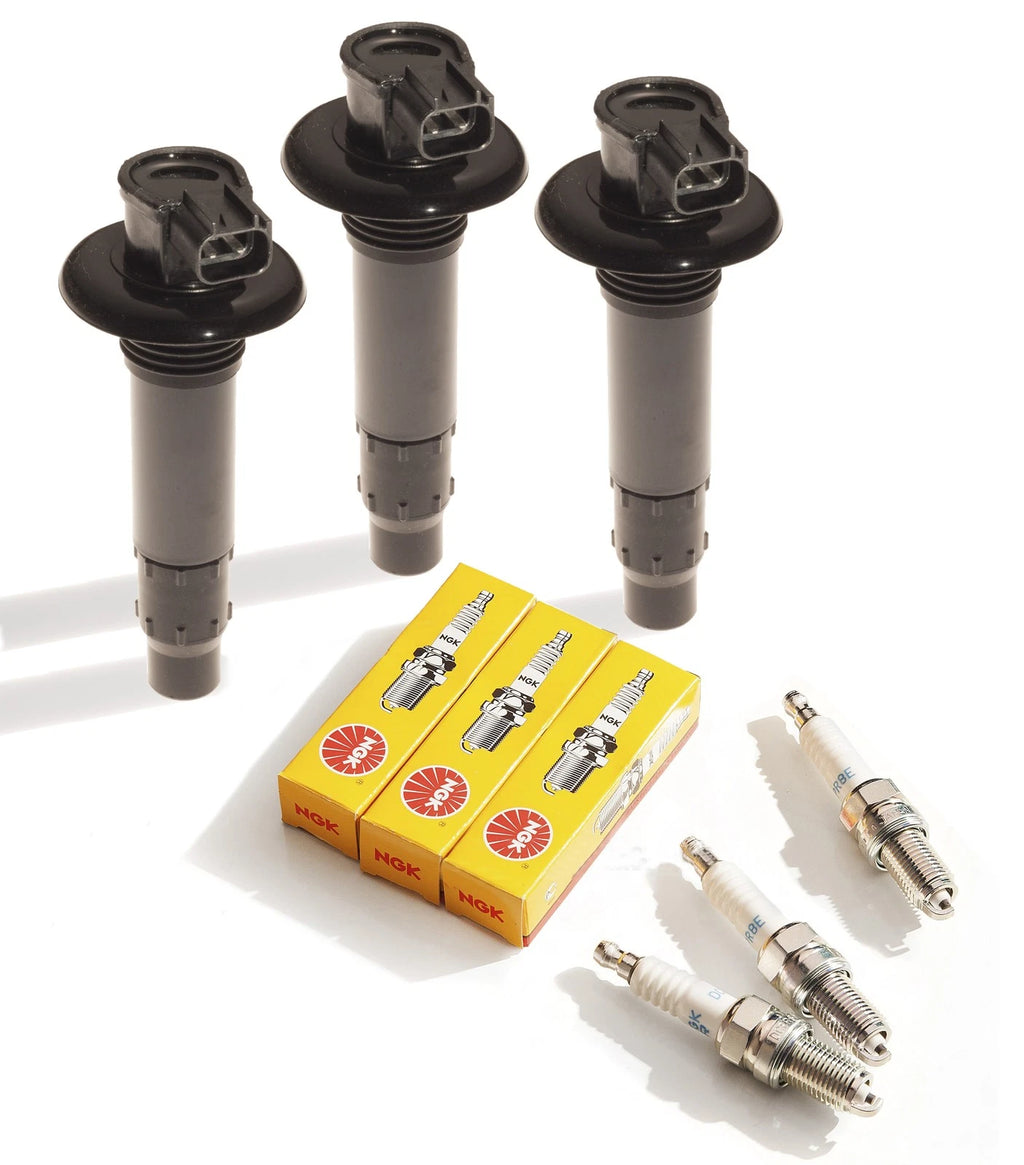3X Ignition Coil & NGK Plugs for Sea Doo 4-Tec (420664020, 290664020, 296000307)