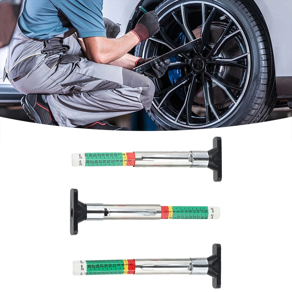 3PCS Tyre Measurement Tools for Universal Use (2010–2023)
