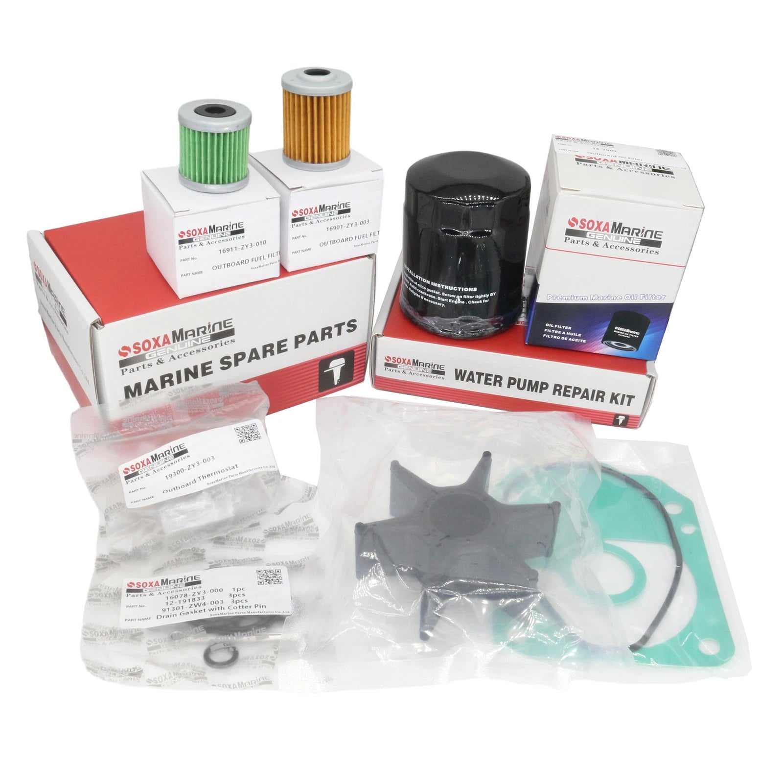 Outboard Maintenance Kit for Honda BF175A BF200A BF225A (2004–2009) 06211-ZY2-506