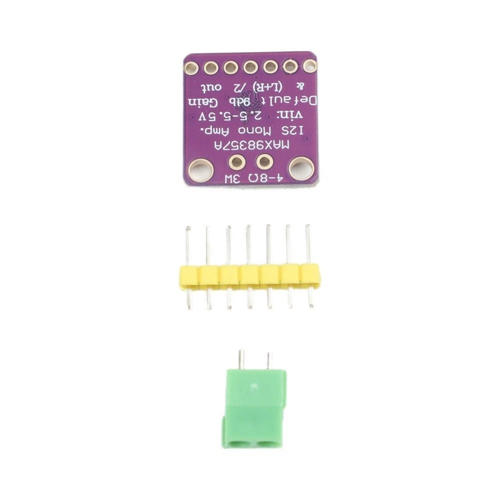 MAX98357 Class D Audio Module for DIY Audio Engineering