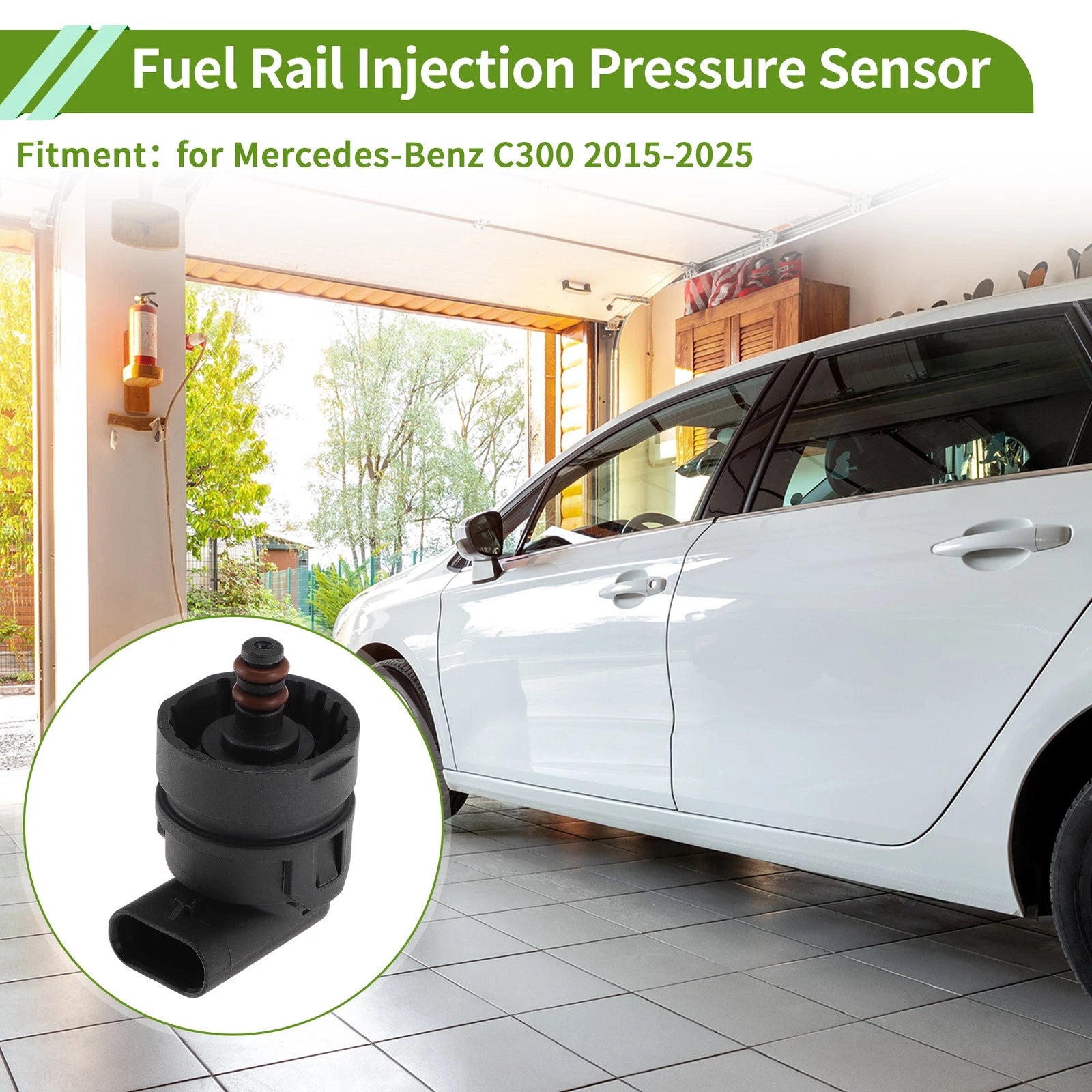 Fuel Injection Pressure Sensor Replacement for Mercedes-Benz C300 (2015–2025)