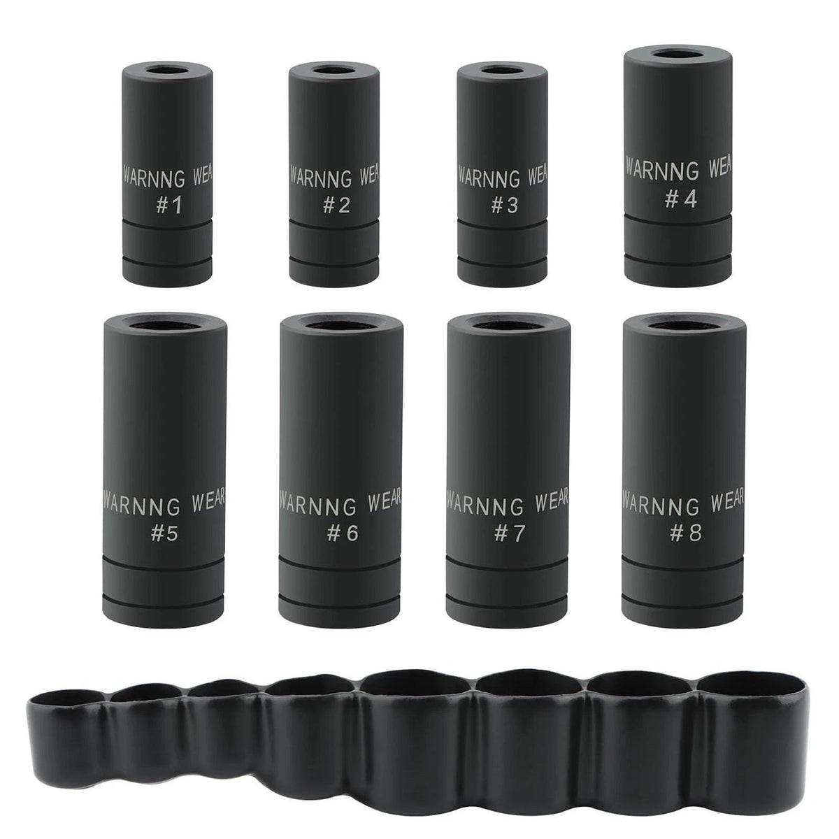 8-Piece Tap Socket Kit for Use with Socket Wrench Drive