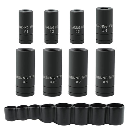 8-Piece Tap Socket Kit for Use with Socket Wrench Drive