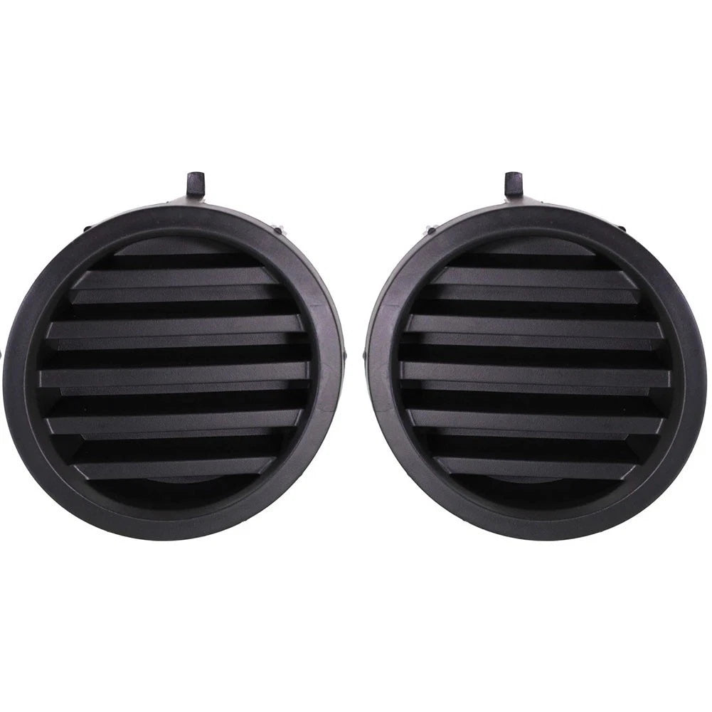 Fog Light Cover Front Bumper Bezel Front Bumper Replacement ABS Plastic