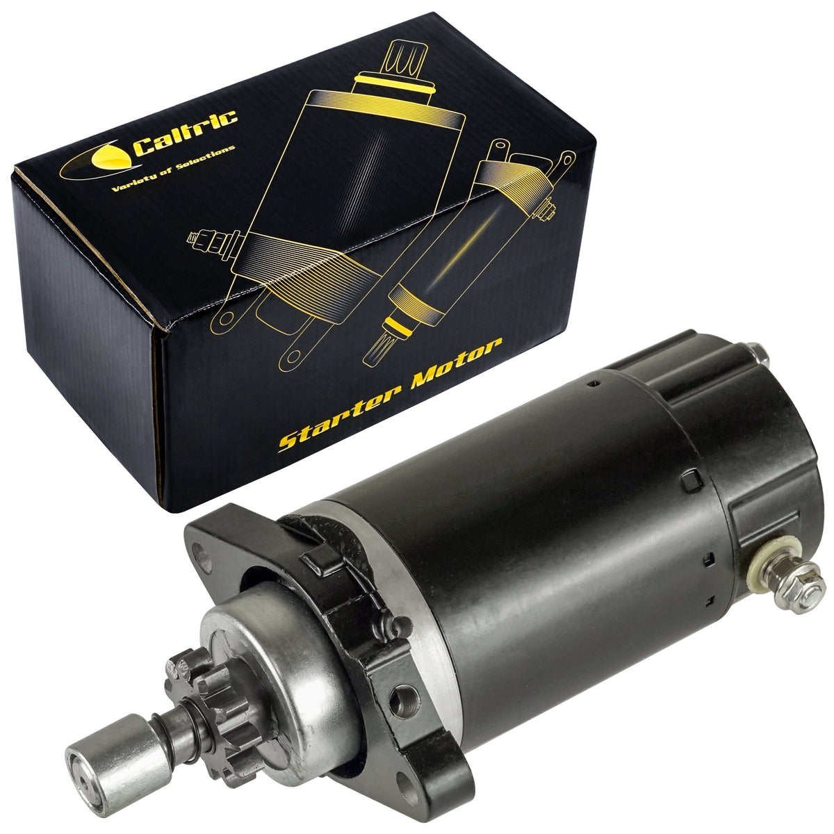 Starter Motor Replacement for Yamaha Marine 40HP (1991–1999)