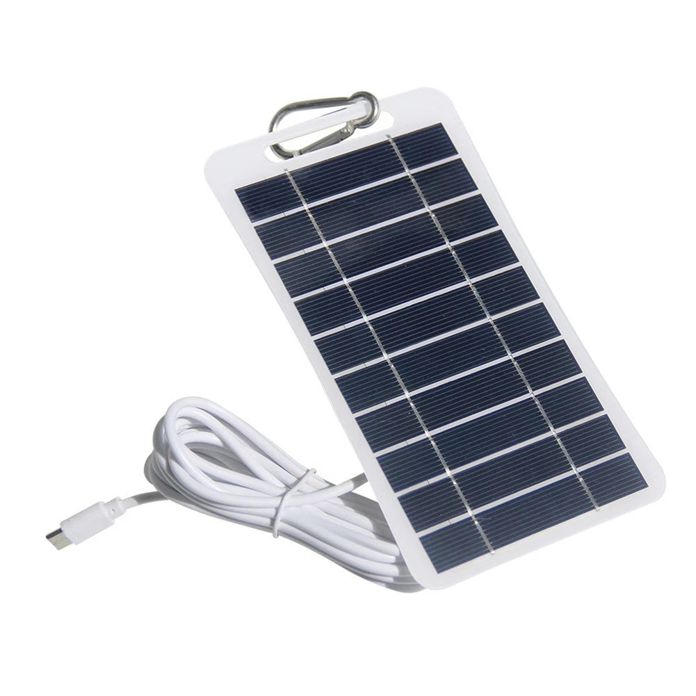 5W5V Solar Charger for Outdoor Mobile Device Charging