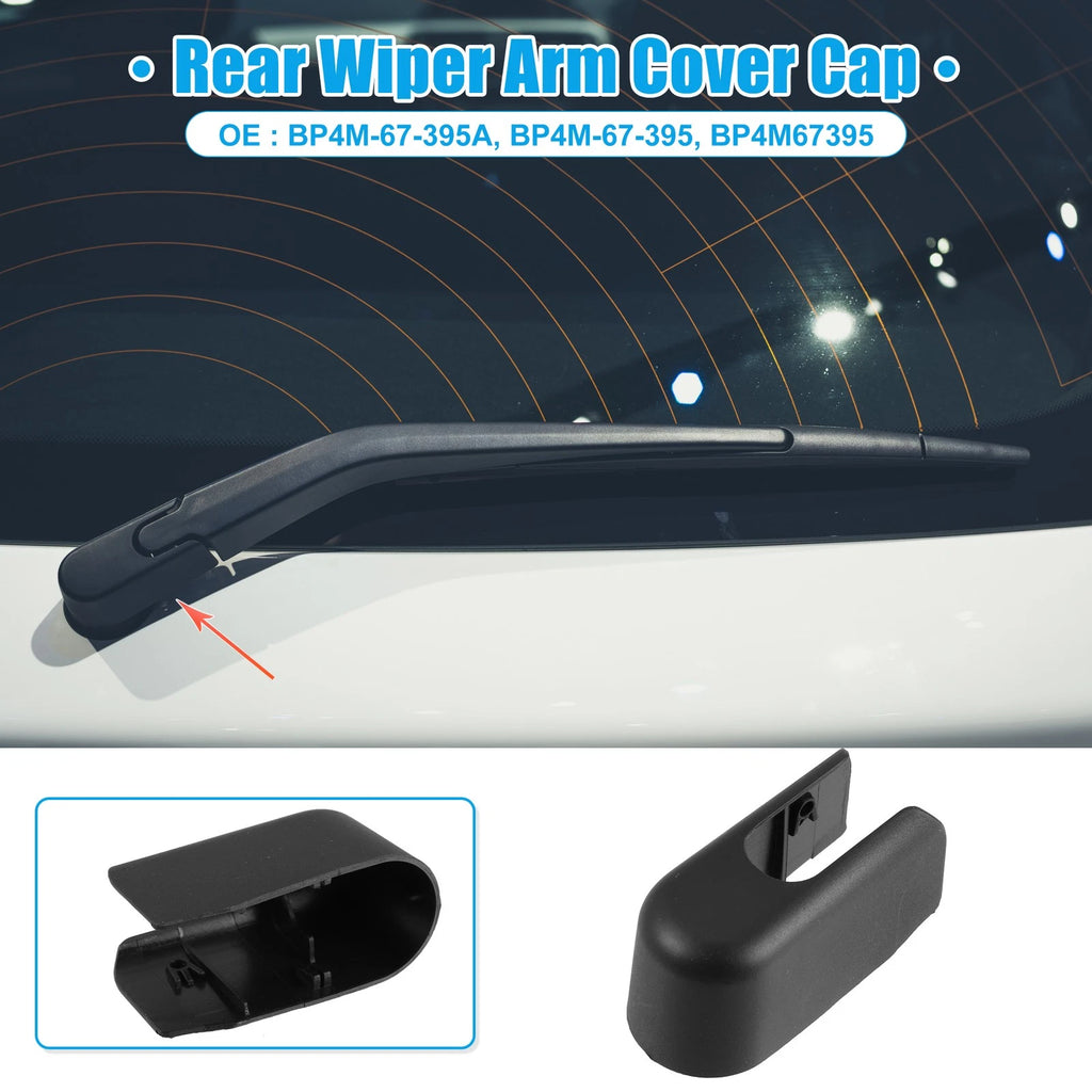 Rear Windshield Wiper Arm Cover Cap Replacement for Mazda 3 (2004–2009)
