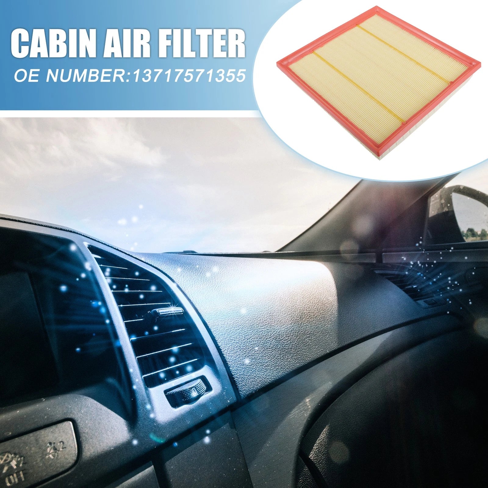 Cabin Air Filter Replacement for BMW 530i L4 2.0L (2018–2020)