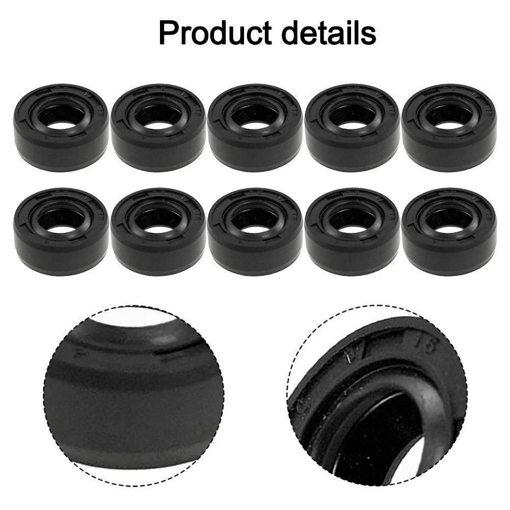 TC Oil Seal for Aftermarket Replacement (Double Lip, Rubber)