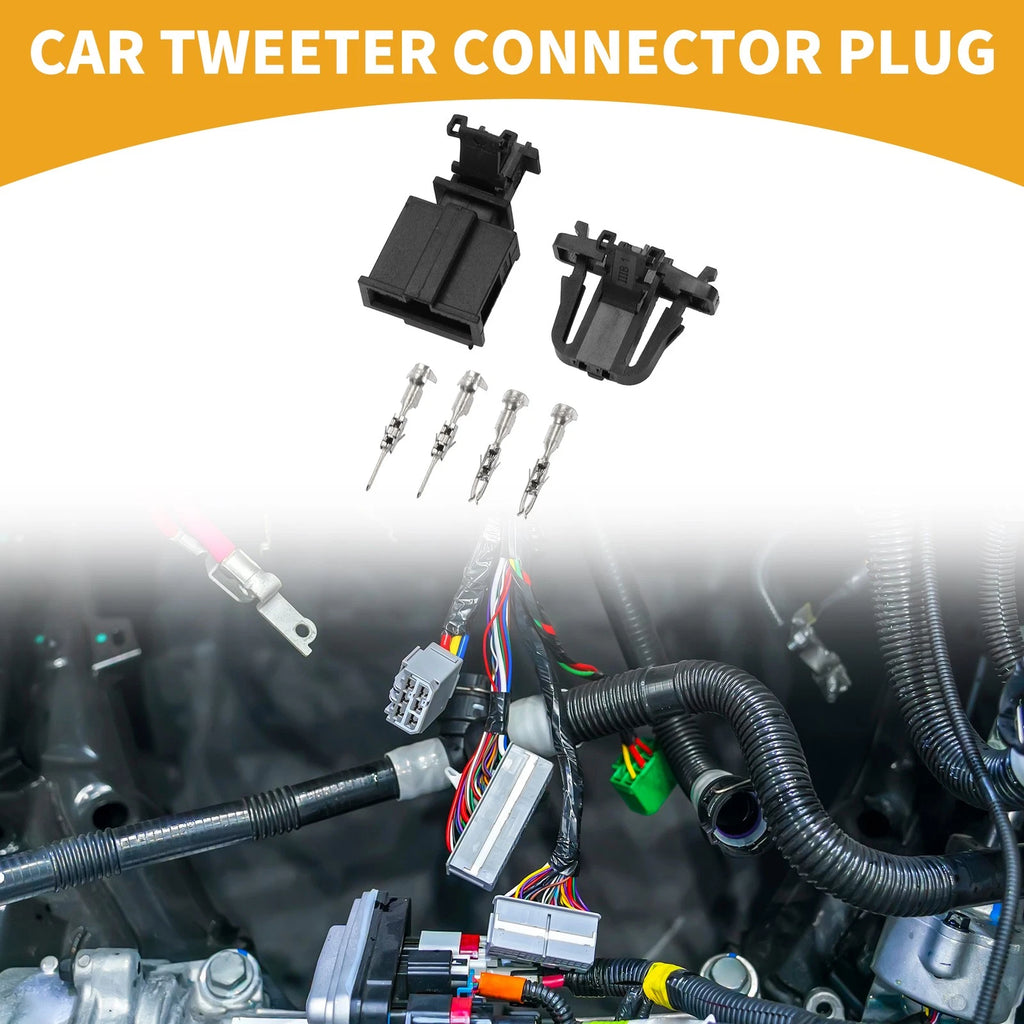 2 Pin Car Tweeter Connector Plug Replacement for Audi (1999–2010)