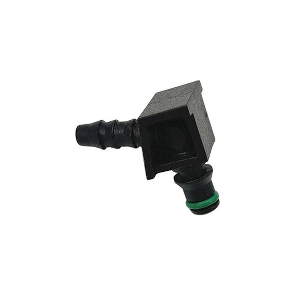 45 Degree Black Plastic Fuel Connector 2 Hole Return Joint for Vehicle Use