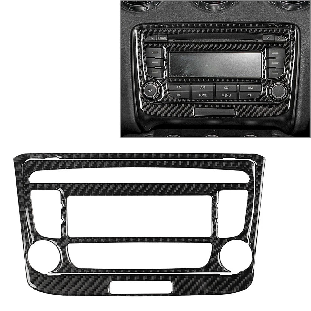 Air Conditioner CD Switch Control Panel Cover Trim for Audi TT TTS TTRS (2008–2014)