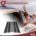 Door Pillar Window Trim Front Rear Left Right for Lexus LX 570 (2023–2023)