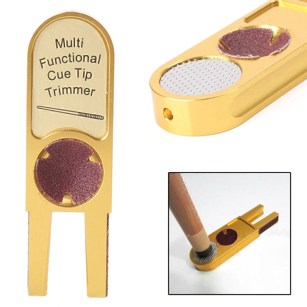 Cue Tip Scuffer Trimmers Shaper Burnisher for U Billiards