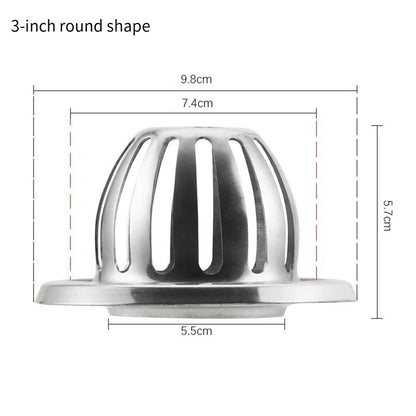 Stainless Steel Gutter Leaf Guard for Rainwater Flow (345 inch)