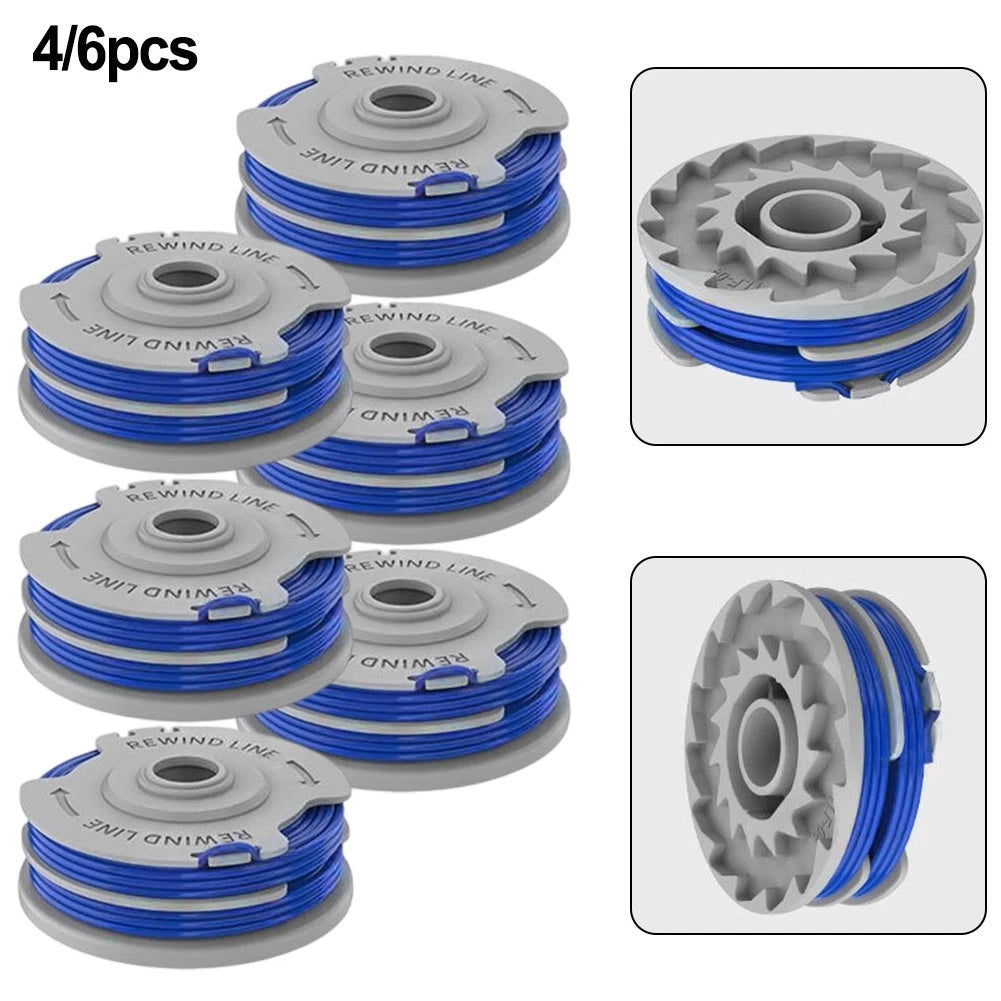 Trimmer Spool Line 1 65mm for Flymo Power Trim 500 (4PCS)