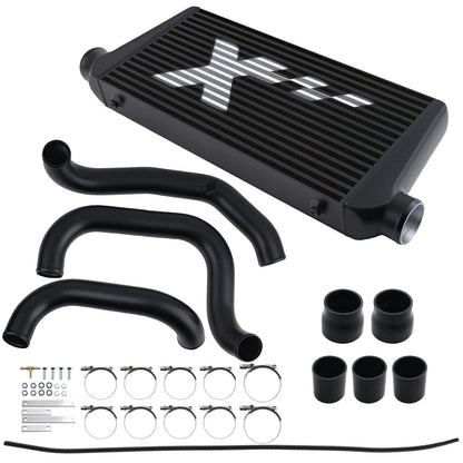 Front Mount Intercooler Kit for Nissan Skyline R32 GTST (1989–1994) Turbo Black Bar Plate