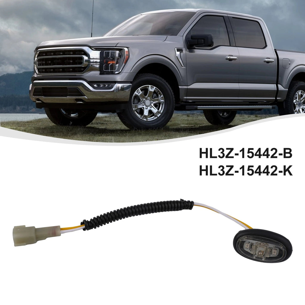 Marker Lamp for Car (1 pcs, Black)
