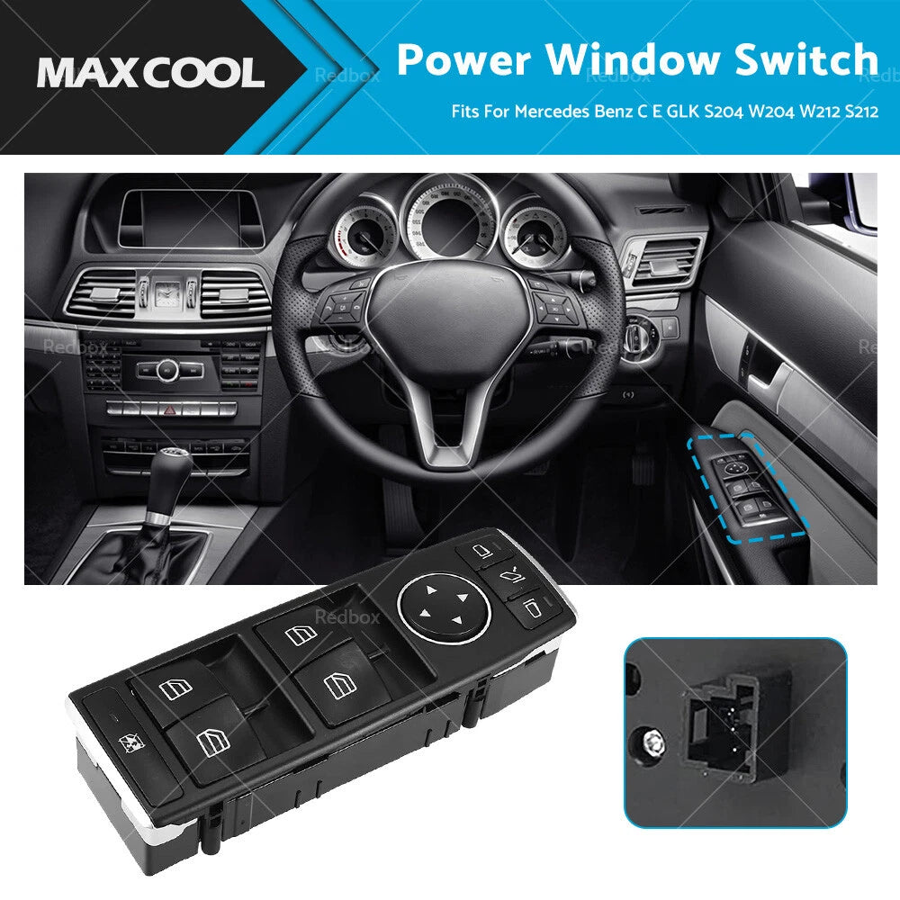 Master Power Window Switch for Mercedes C E Sprinter Vito (2011–2018)