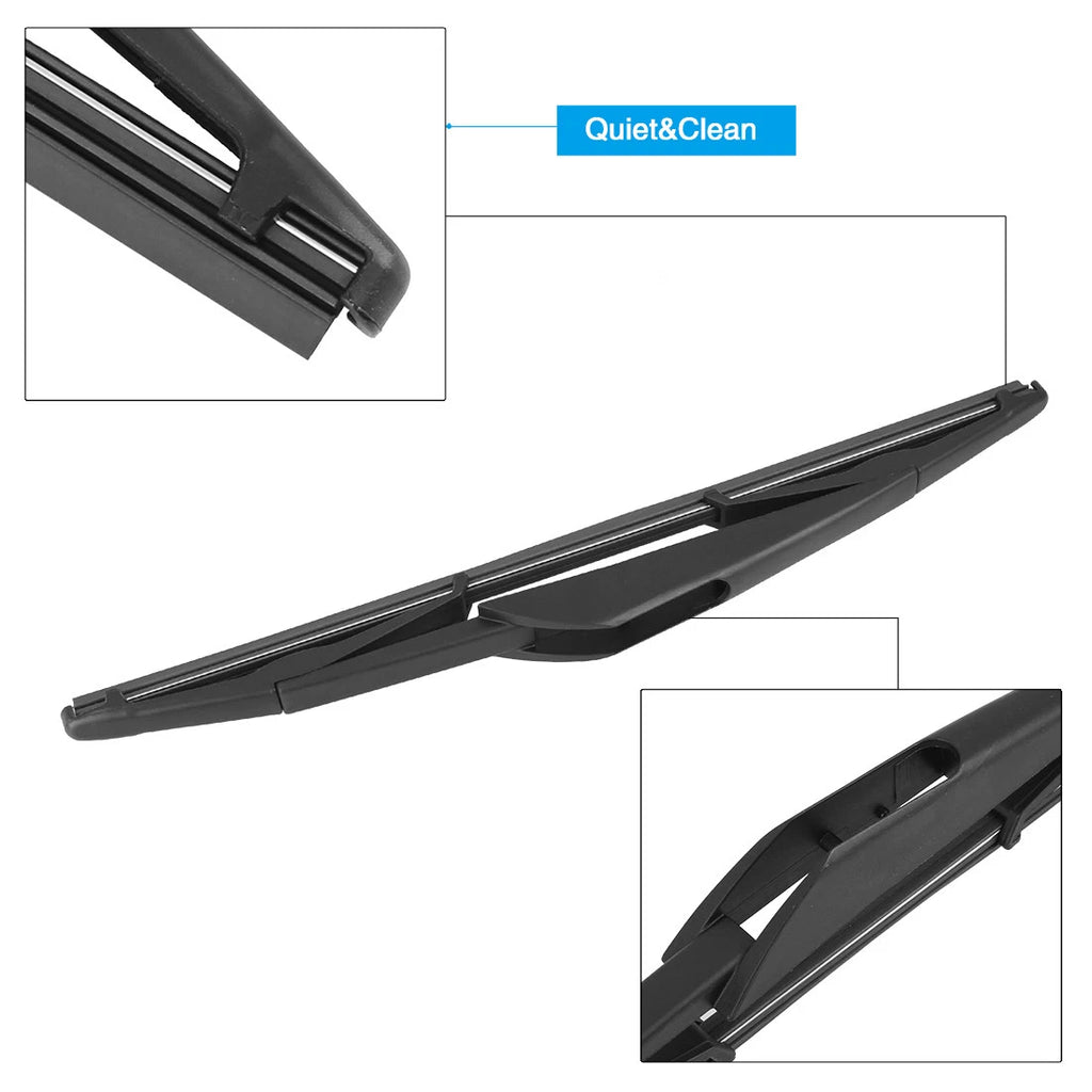 Set of 2 Rear Windshield Wiper Blade Arms 305mm for Mini Cooper (2000–2006)