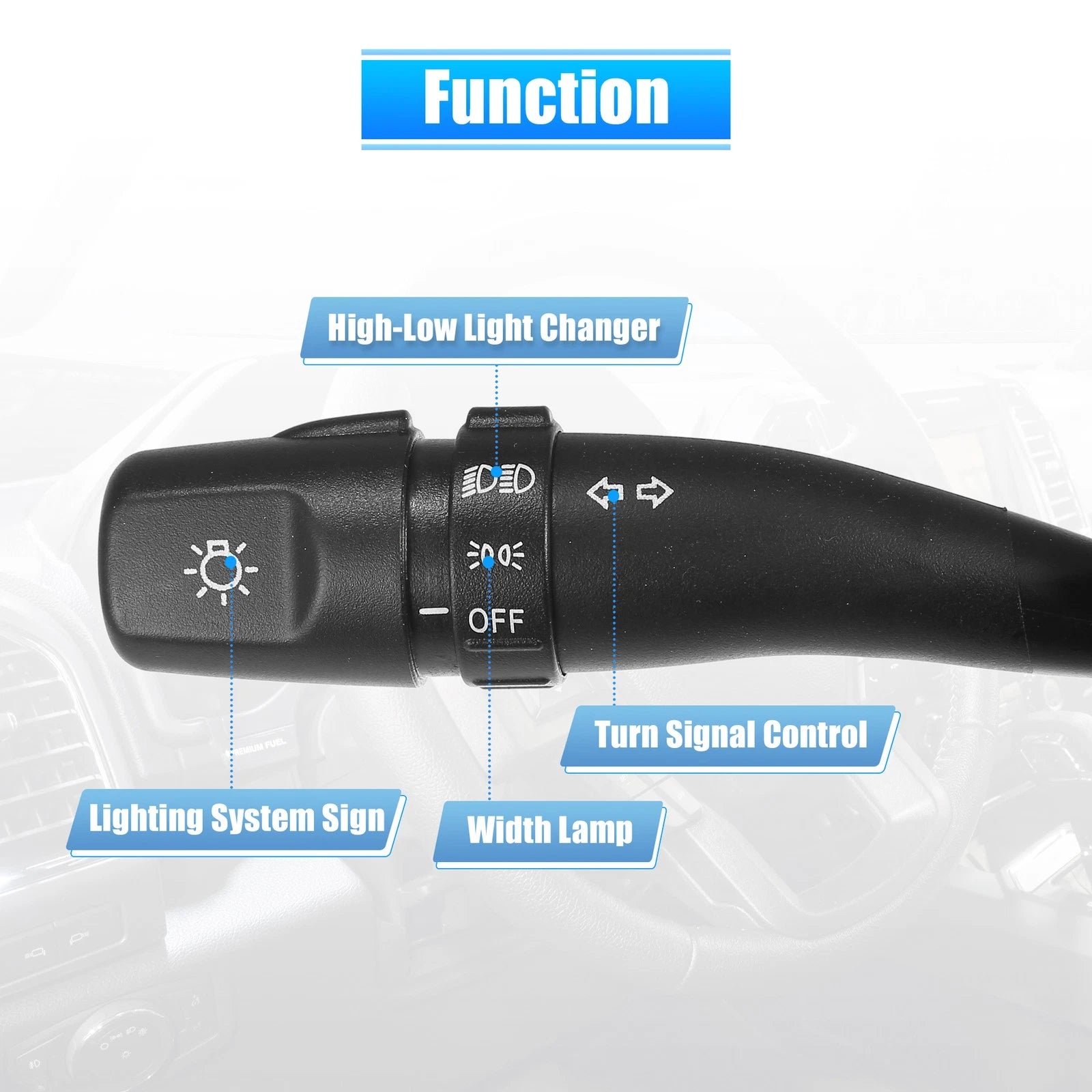 Multifunction Turn Signal and Wiper Switch for Hyundai Elantra 2004 (2004–2004)