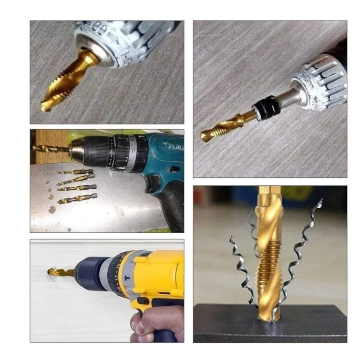 Tap Drill Bit Accessories Hex Shank for Machine Tools (1pc)