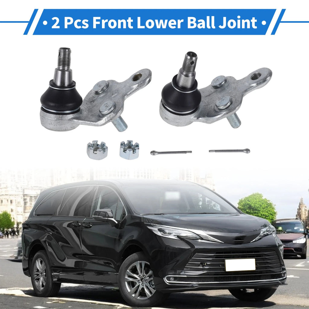 Pair Front Lower Ball Joints Replacement for Toyota Camry (2001–2006)