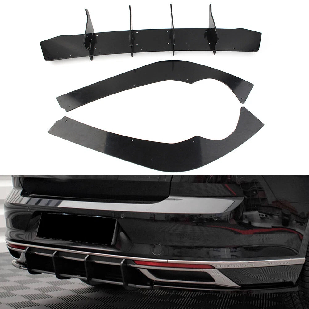 Rear Bumper Diffuser for Volkswagen Passat B8L B8.5 (2020–2021)