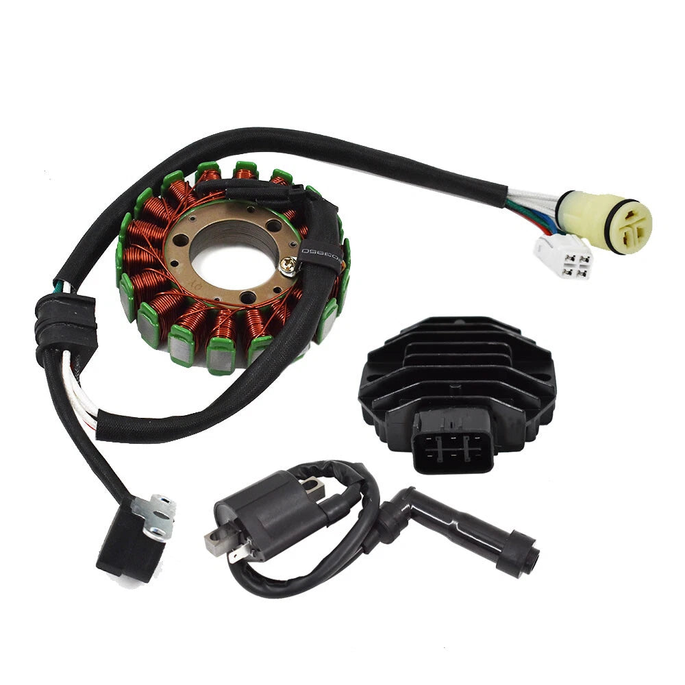 Stator, Regulator Rectifier, Ignition Coil for Yamaha Raptor 660 (2001–2005)
