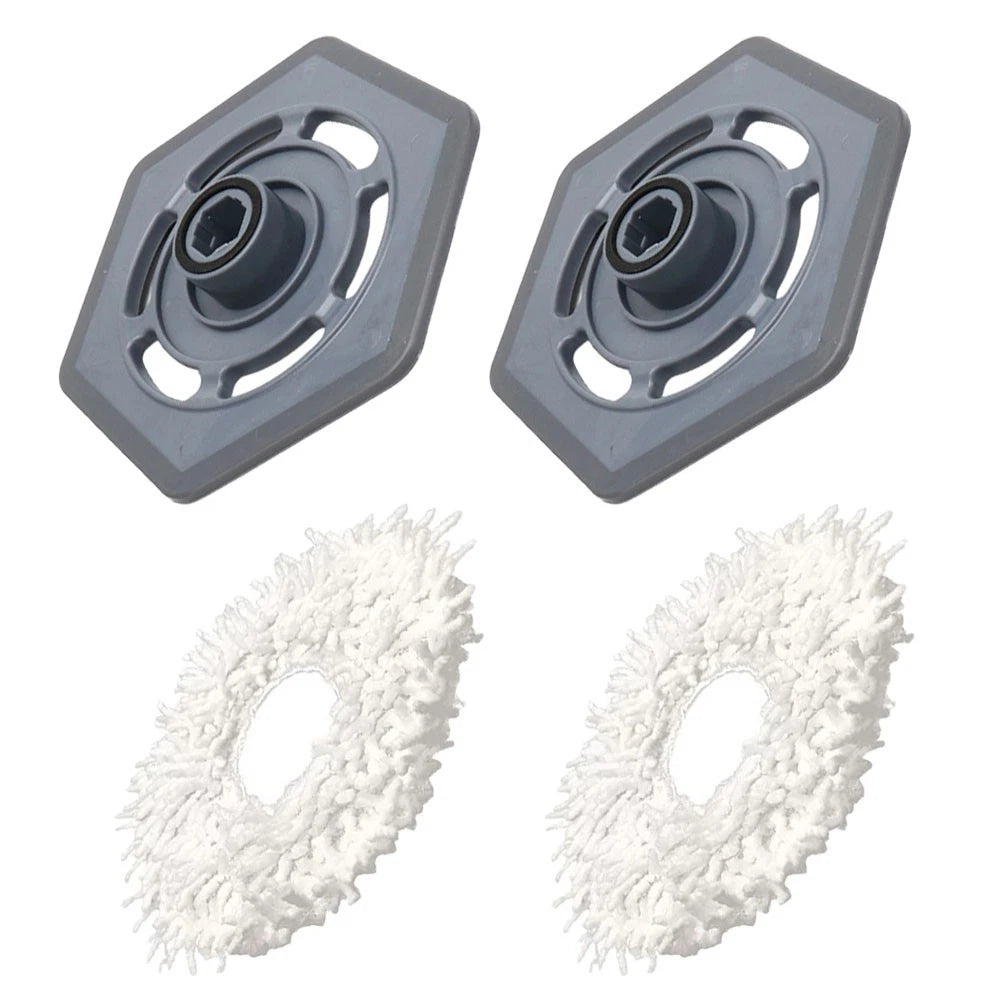 Replacement Mop Cloth Holder Kit for DEEBOT N9 (2020–2023) - Set of 4