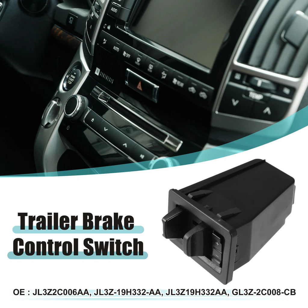 Trailer Brake Controller Module for Ford F-150 (2015–2019) Black