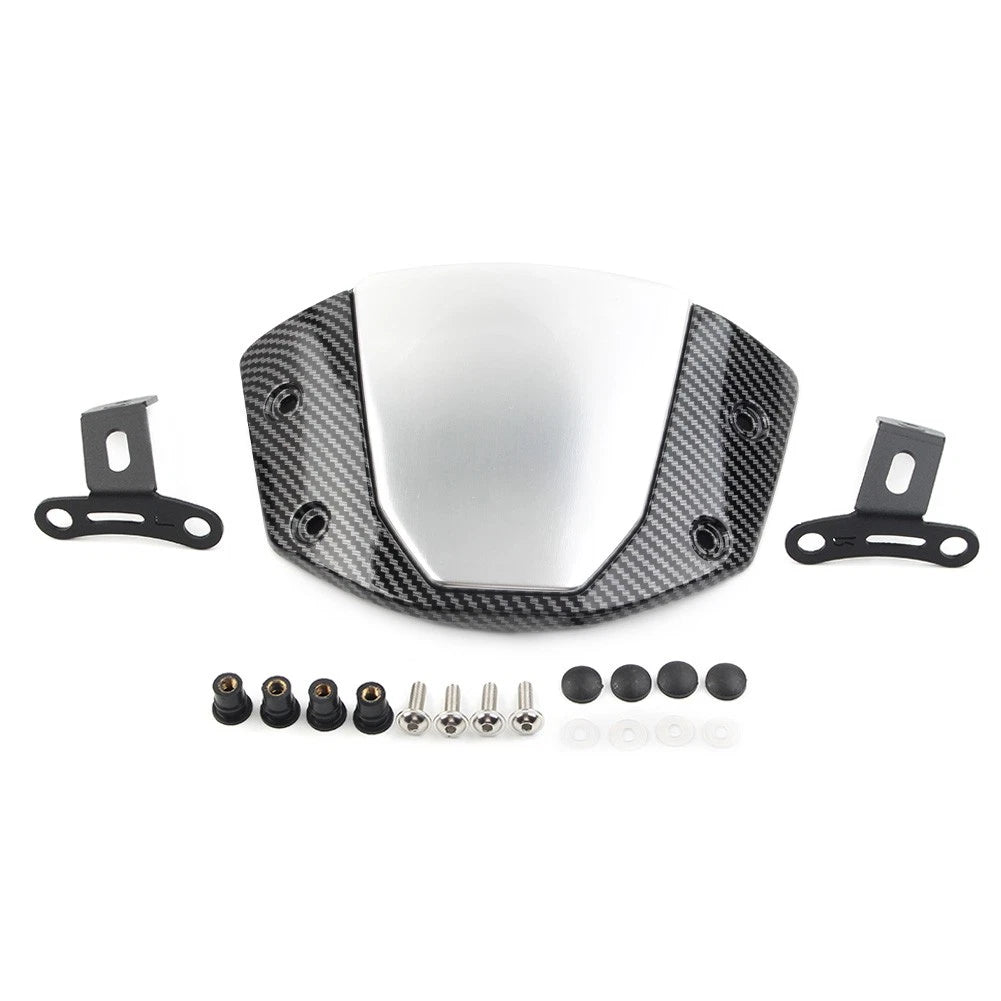 Aluminum Front Windshield Windscreen Air Deflector for CB650R (2018–2021)