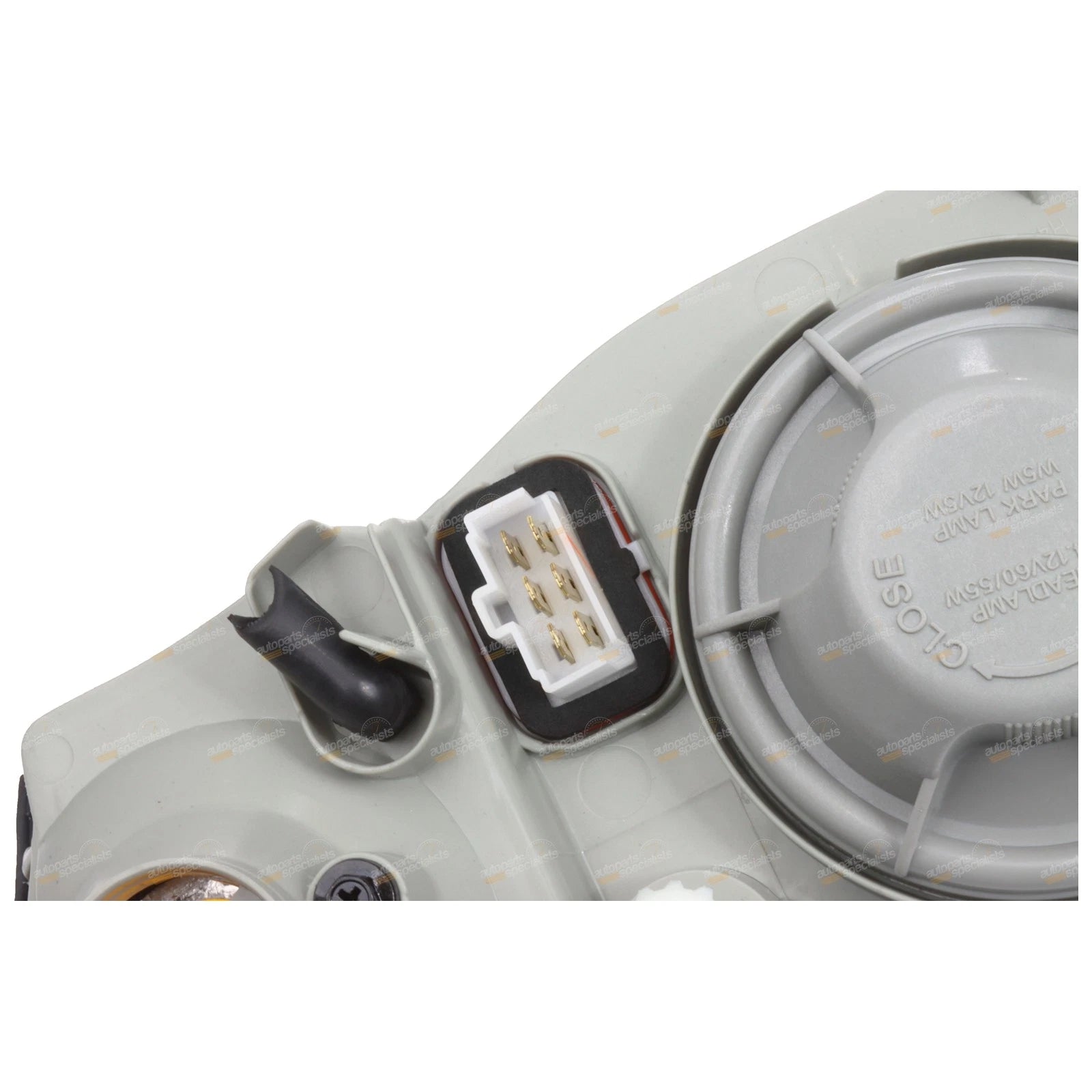 RH Chrome Headlight for Holden VY Commodore (2003–2005) RHS