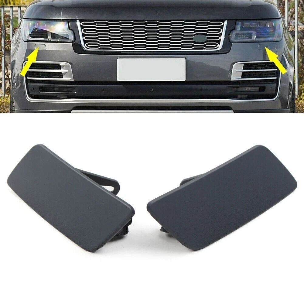 2X Headlight Washer Nozzle Cover for Land Rover Range Rover L405 (2018–2021)