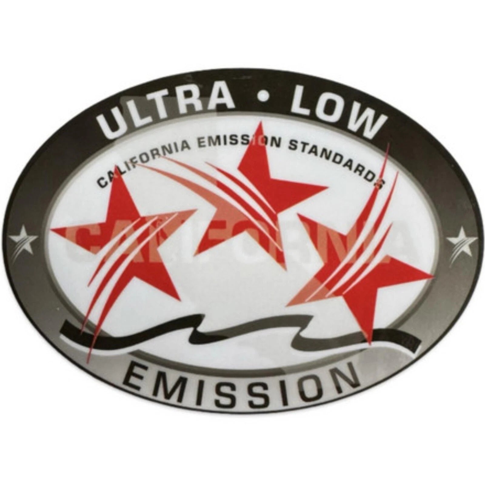 2Pcs Outboard Graphic Sticker Decal for California DOT (3 Star)