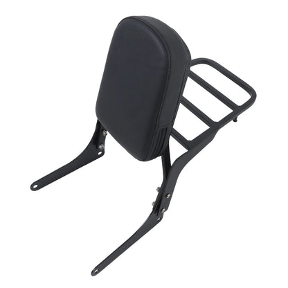 Passenger Backrest Sissy Bar with Luggage Rack for Honda Rebel 250 (1985–2016)