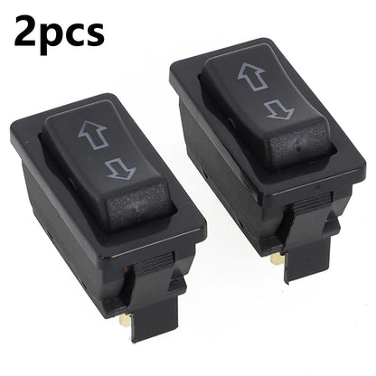 Set of 2 Universal 12V 2 Way Momentary Electric Aerial Rocker Switch