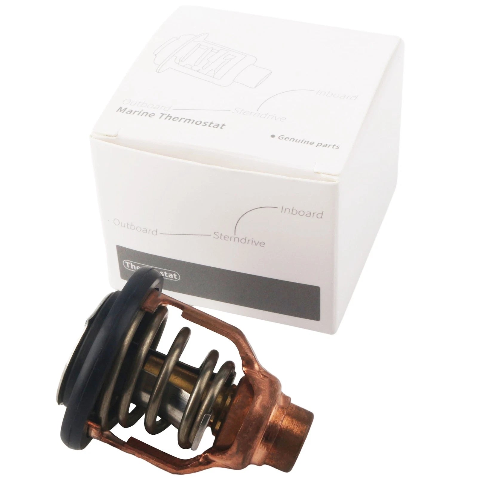 Thermostat with Seal for Yamaha Outboard 150HP-200HP (4-Stroke) 6DA-12411-00-00