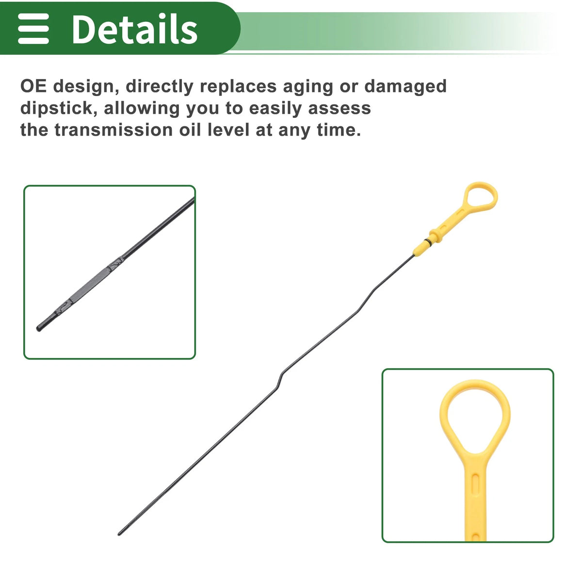 Oil Level Dipstick Replacement for Mazda Protege (1996–2003)