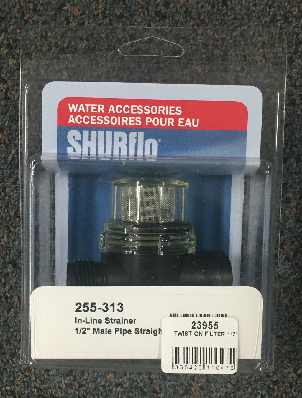 Water Pump Filter for Shurflo (255-313, 255-213)