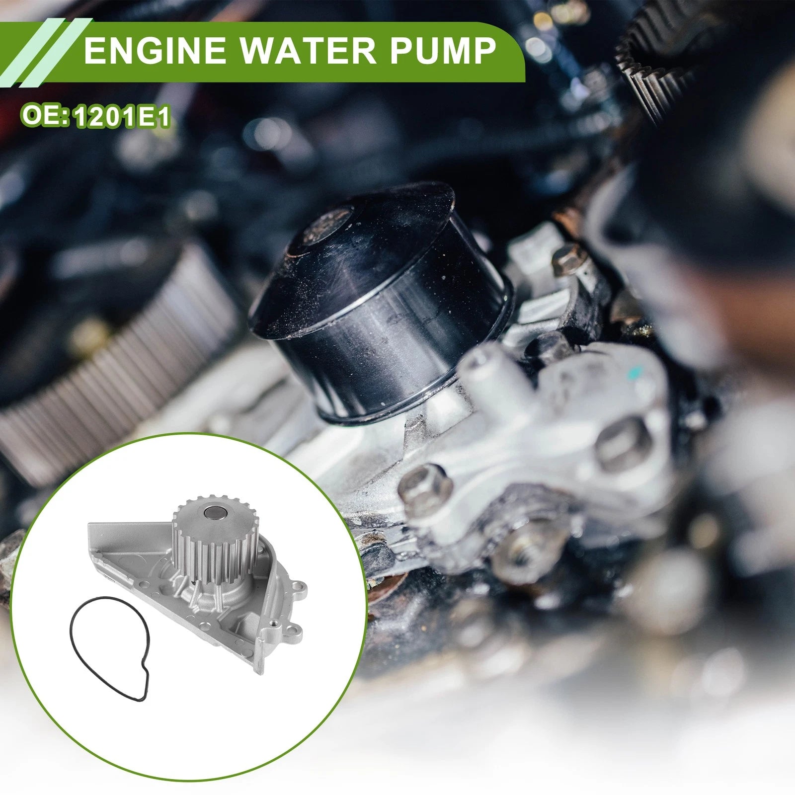 Engine Water Pump for Citroen C4 (2008–2013) No. 1201E1 Cooling Pump