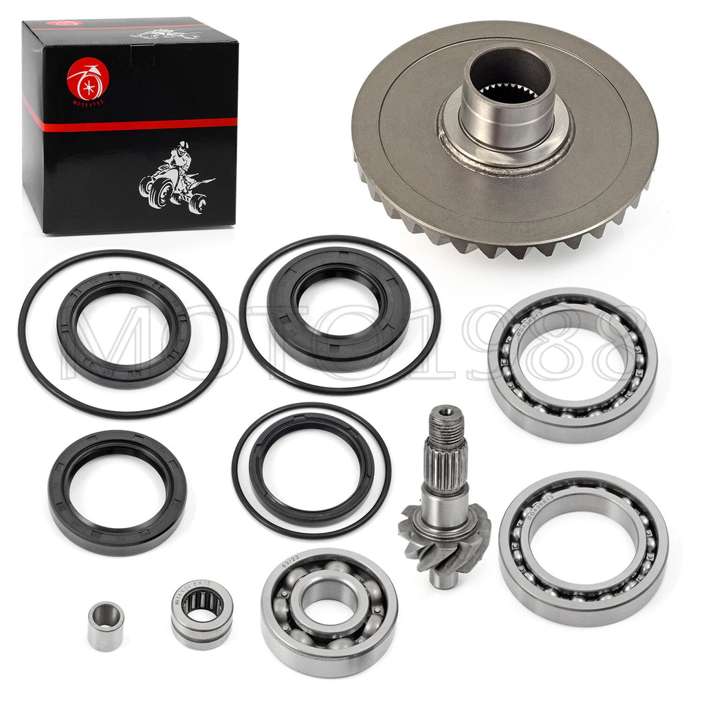 Rear Differential Ring & Pinion Gear + Bearing Kit for Honda TRX300FW (1988–2000)