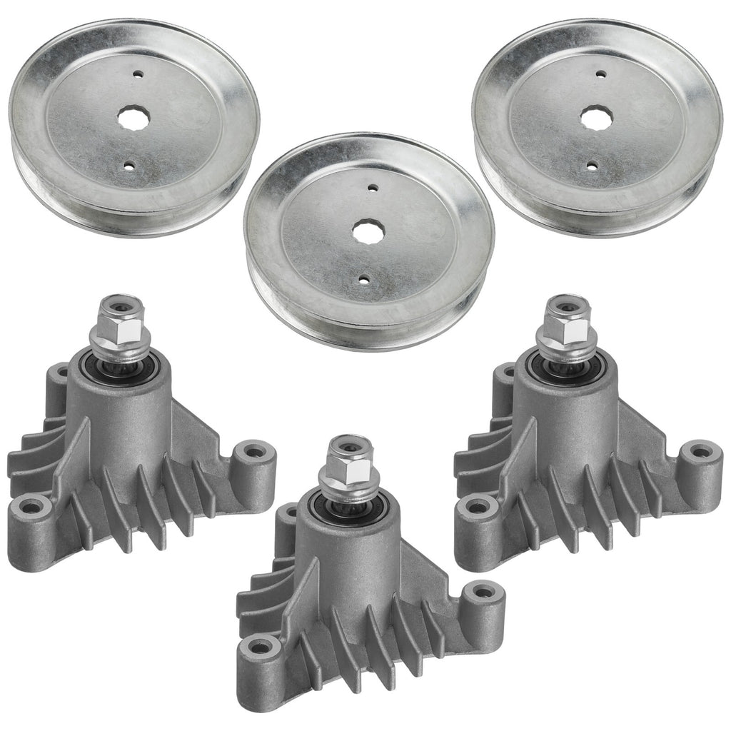 Spindle and Pulley Kit Replacement for Husqvarna YTH 180 (1998–2006)