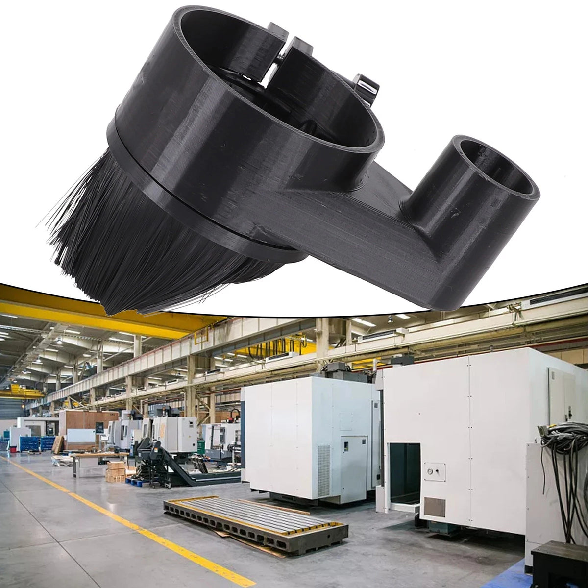 Dust Shoe Cover for CNC Engraving Machine (No Year Range Provided)
