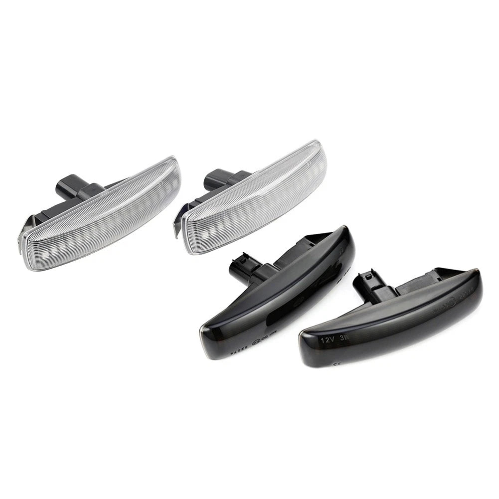 LED Side Marker Lights for Range Rover Sport Discovery LR3 LR4 LR2 (2006–2013)