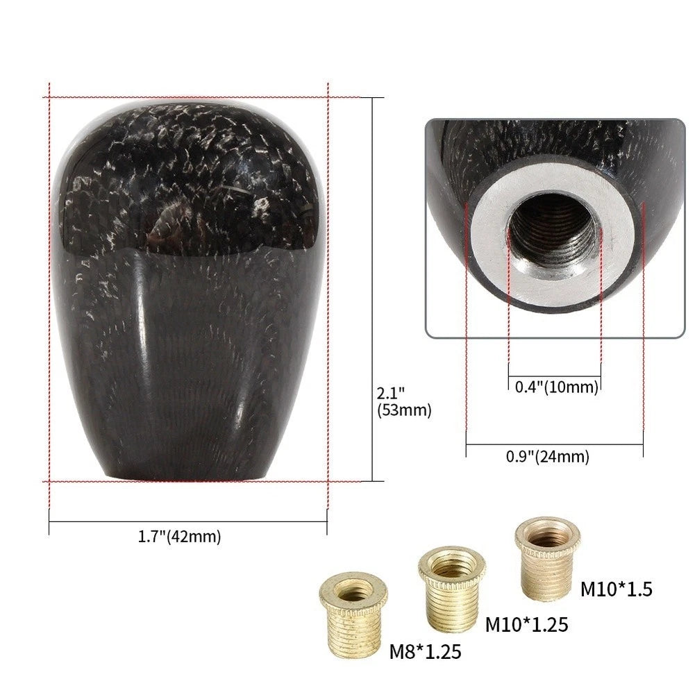 5 Speed 6 Speed Gear Shift Knob for Lightweight Construction