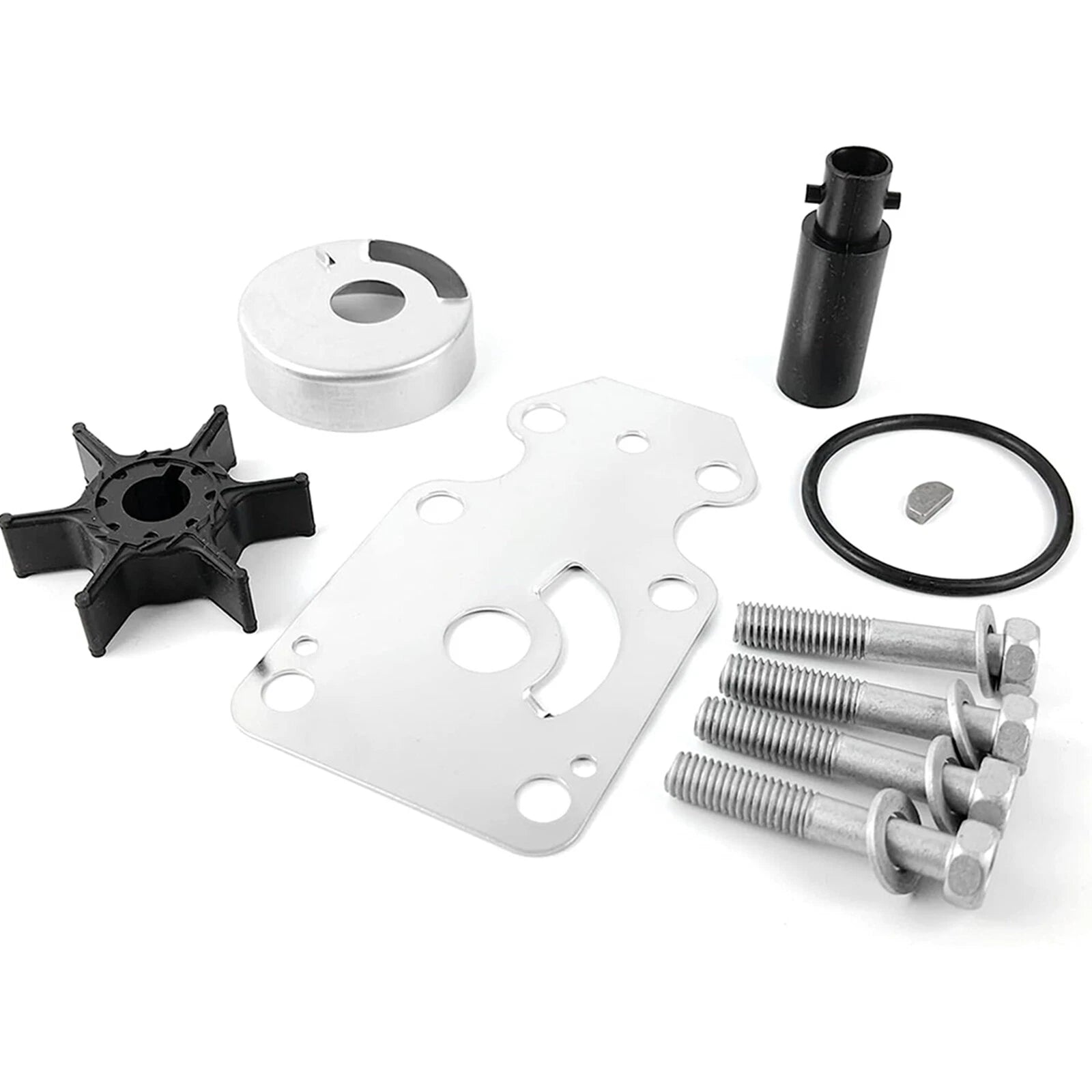 Water Pump Repair Kit for Yamaha 4 Stroke 6 8 9.9 HP Outboard (68T-W0078-00)